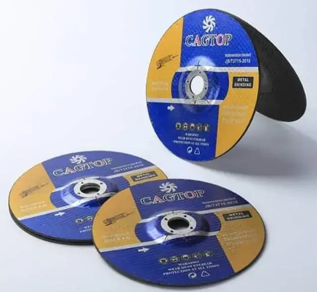 Grinding discs for metal work
