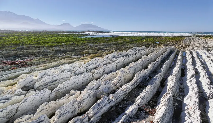 Natural limestone rock formations